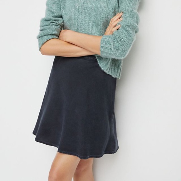 NWT cloth and stone tencel mini skirt - Picture 4 of 6